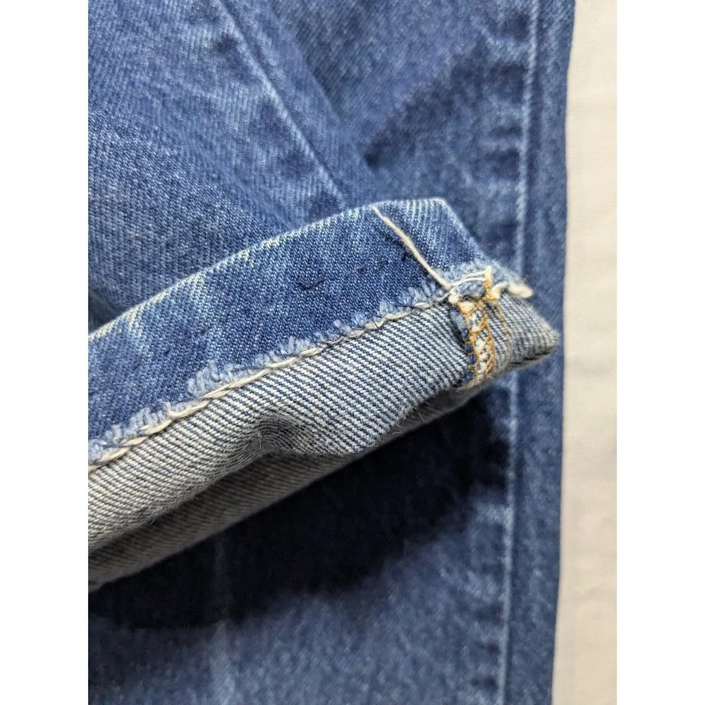 VTG 80/90s Levis 506 Orange Tab Jeans Made in USA Medium Wash Blue Actual 32x30